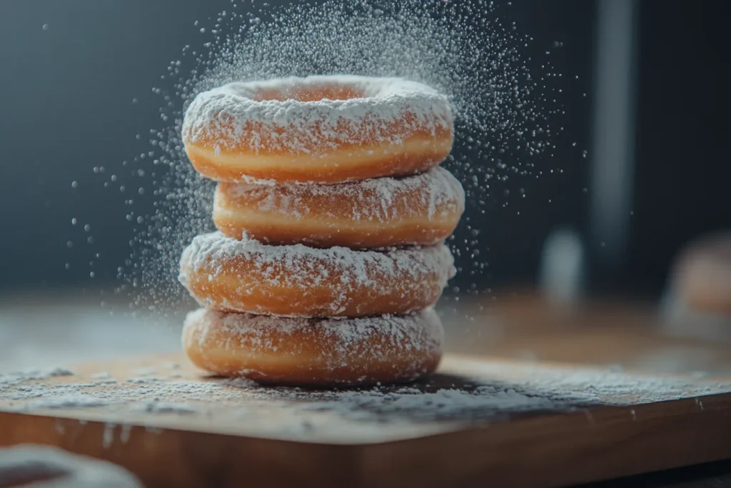 Assorted sugar free donuts with various colorful toppings