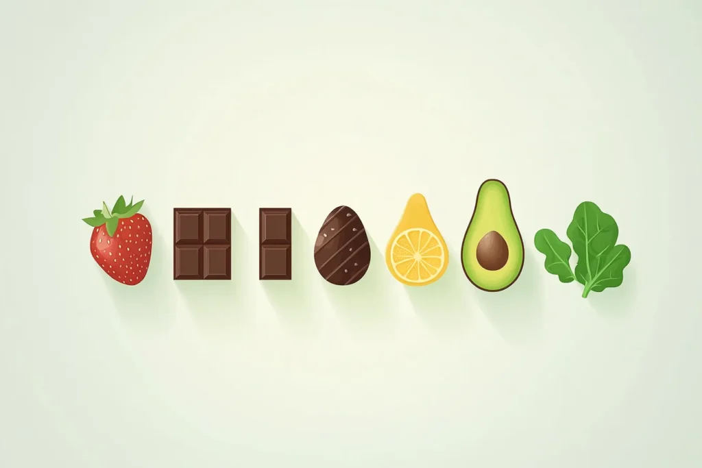 Nutritional benefits of chocolate avocado mousse visualized
